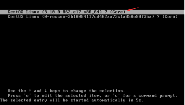 重置Centos7系统root密码操作方法 – 山石网科知识库