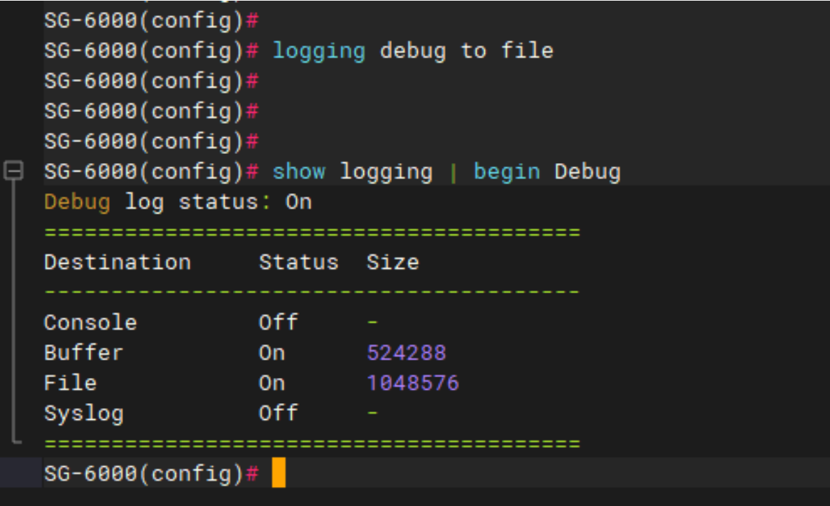Debug日志支持输出到文件-RestAPI方式 – 山石网科知识库